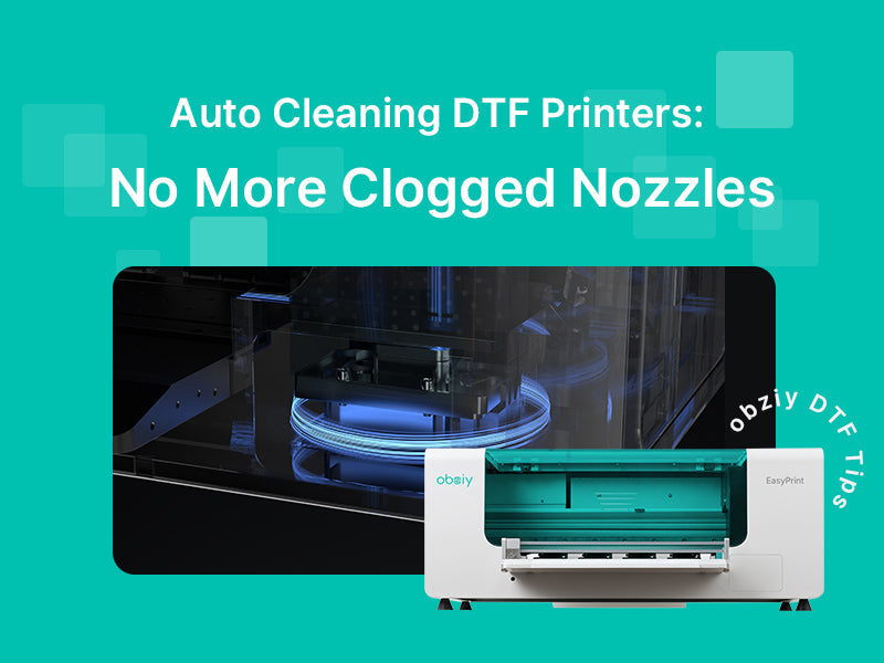Auto Cleaning DTF Printers: No More Clogged Nozzles