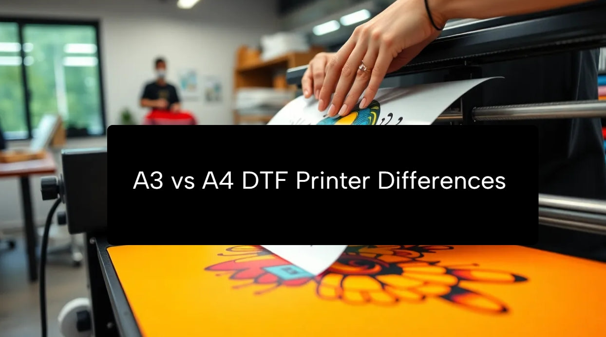 DTF Printer Size A3 vs A4: A Beginner Guide