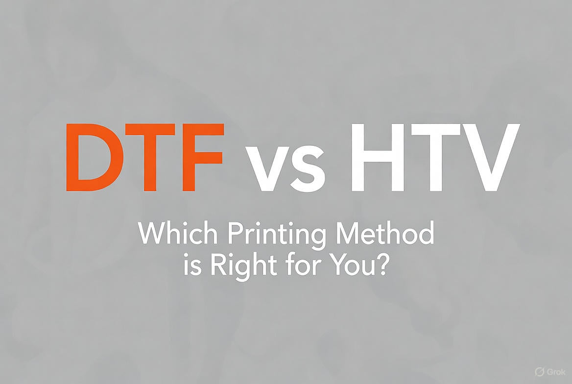 The cover about difference between Direct-to-Film and Heat Transfer Vinyl