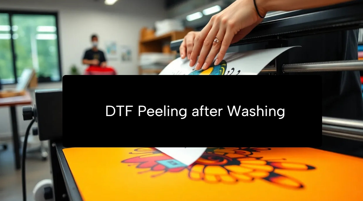 dtf peeling after washing