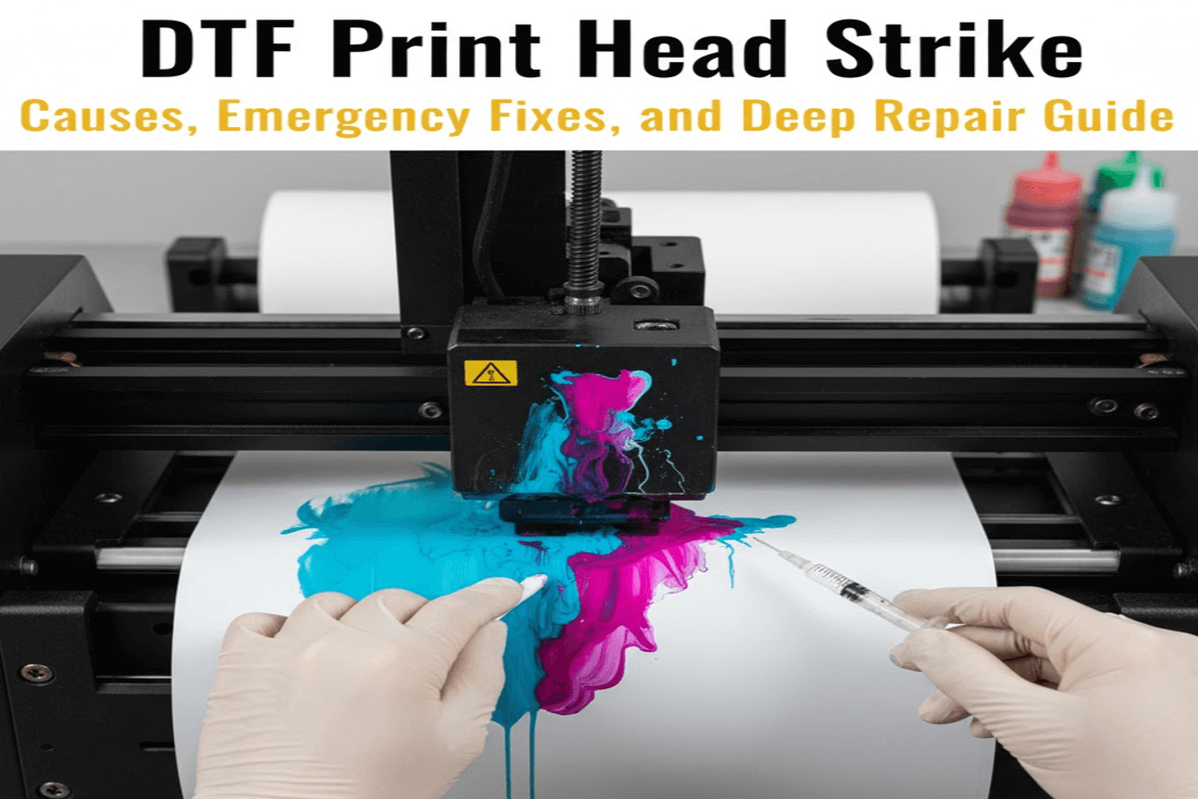 DTF Print Head Strike