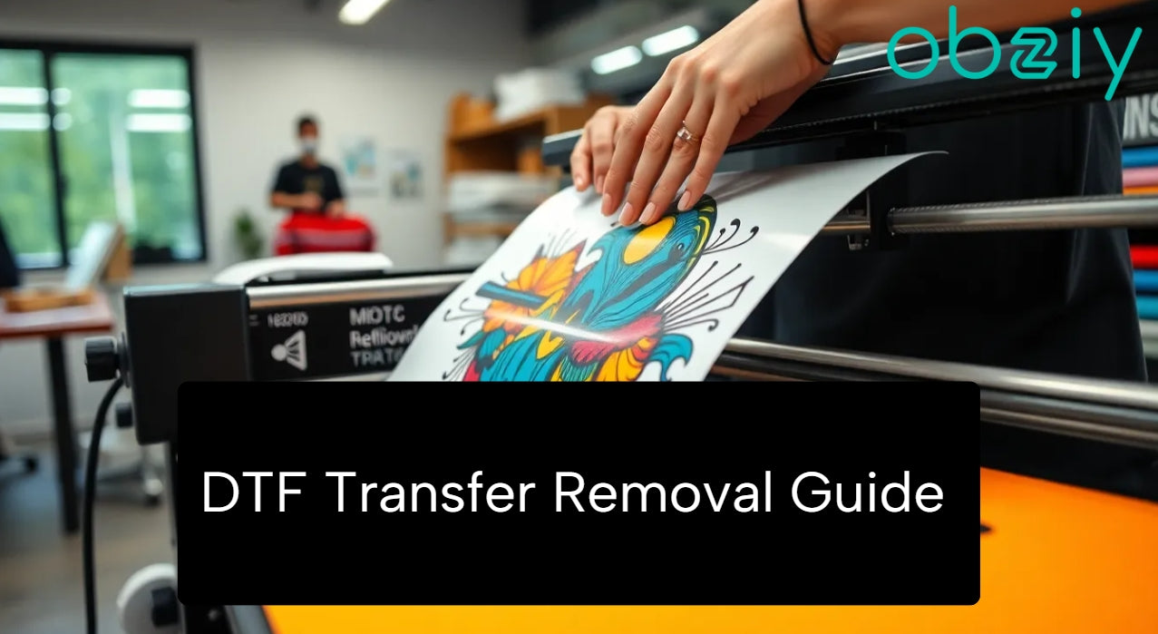 A guide on DTF Transfer Removal Methods