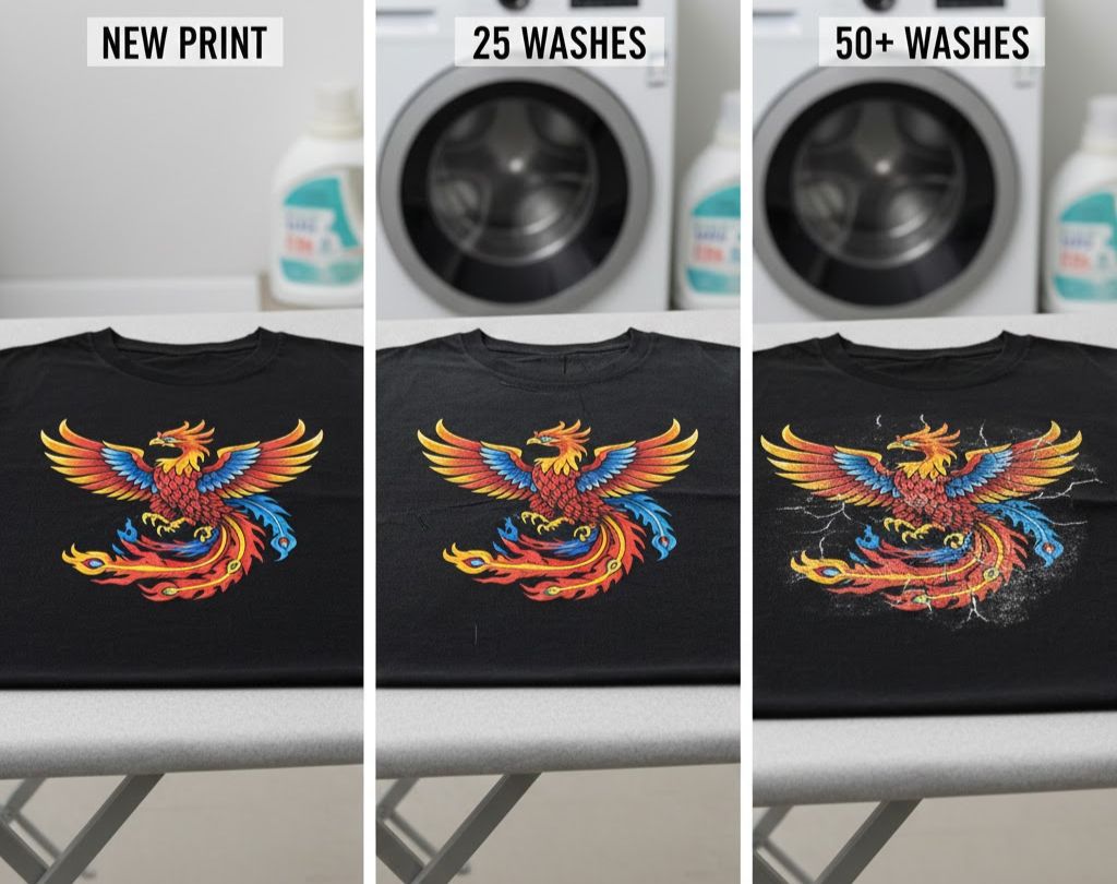 How Long Do DTF Transfers Last on Garment