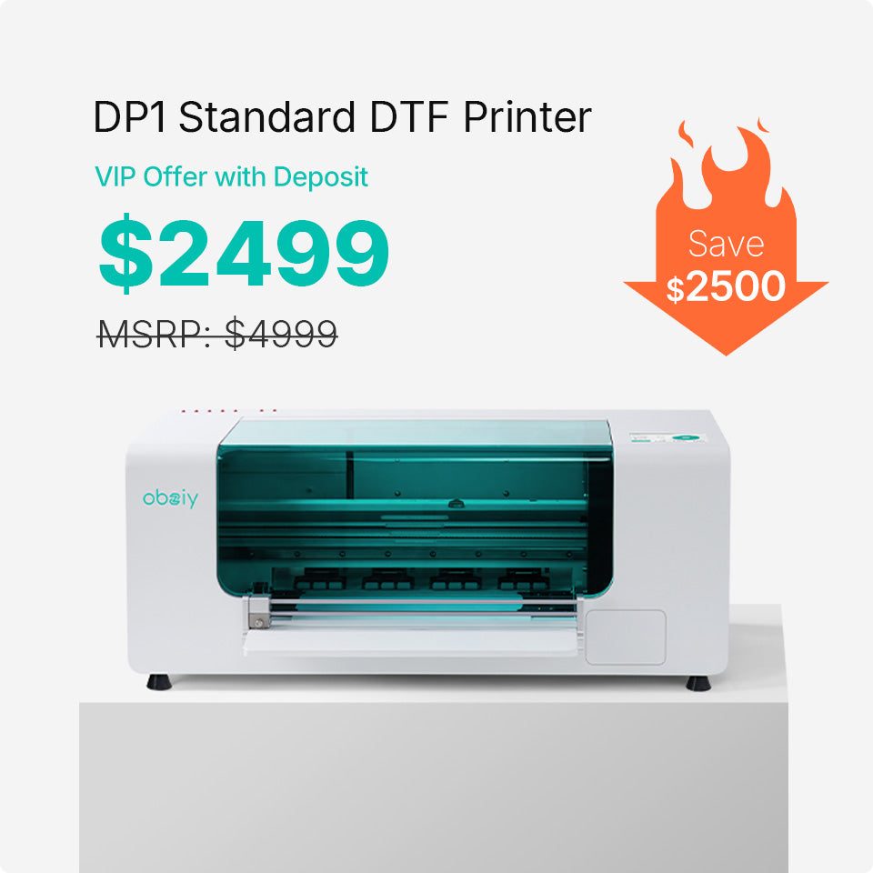 Obziy DP1 Series DTF Printer Reservation Deposit