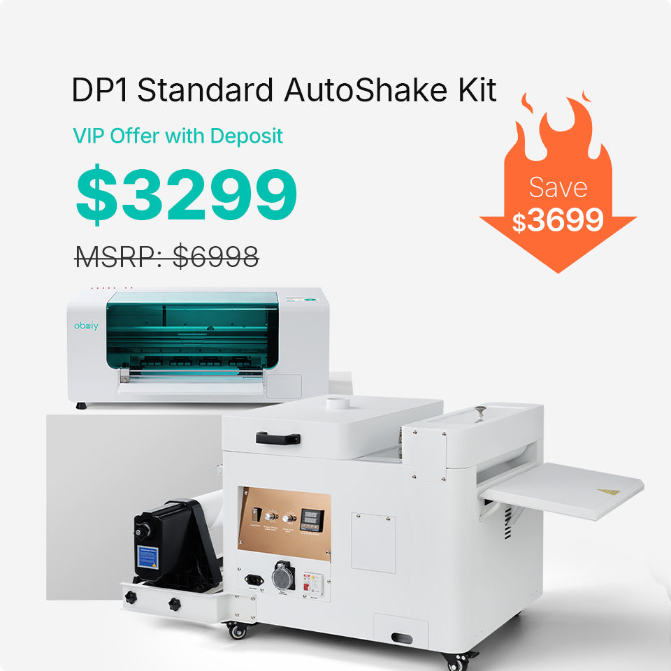 Obziy DP1 Series DTF Printer Reservation Deposit