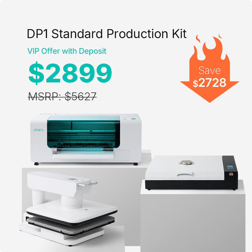 Obziy DP1 Series DTF Printer Reservation Deposit