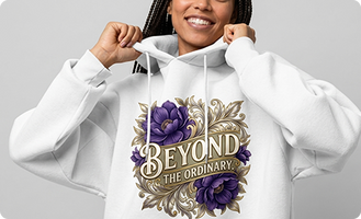 Elevate your apparel line with the Obziy Direct to Film printer, creating intricate, vibrant prints on hoodies and true-to-lifesweatshirts that stay soft, durable, and true-to-life.