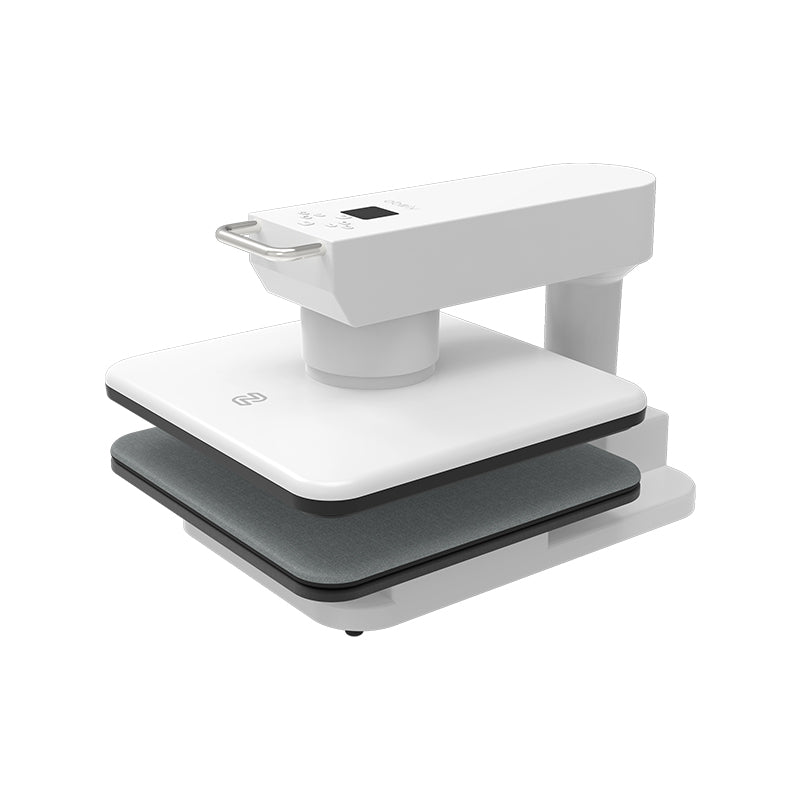 obziy AutoHP1 Auto Heat Press White 110V:Pre-set DTF/DTG Modes