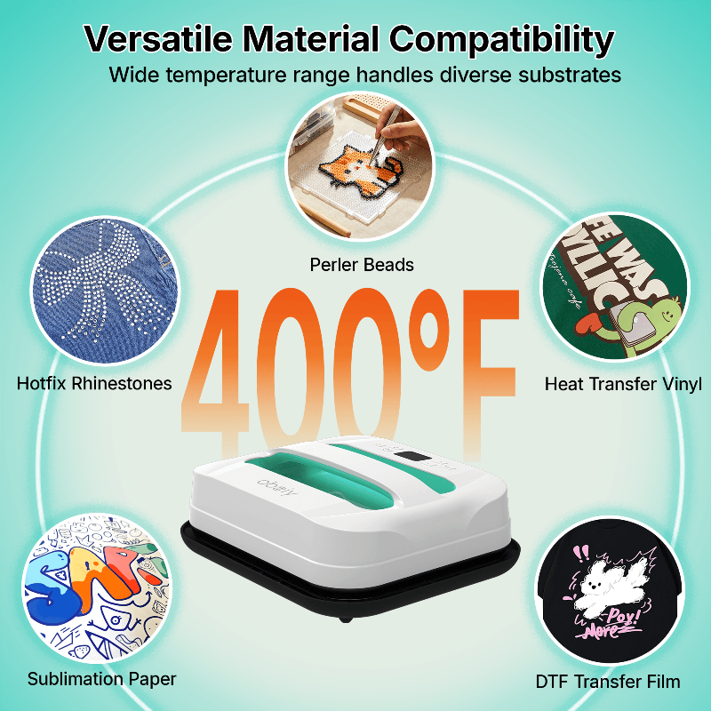 Pre-order obziy HP1 Heat Press — Commercial Grade DTF Heat Transfer Press Machine