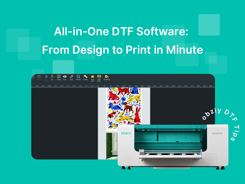 All-in-One DTF Software: From Design to Print in Minute