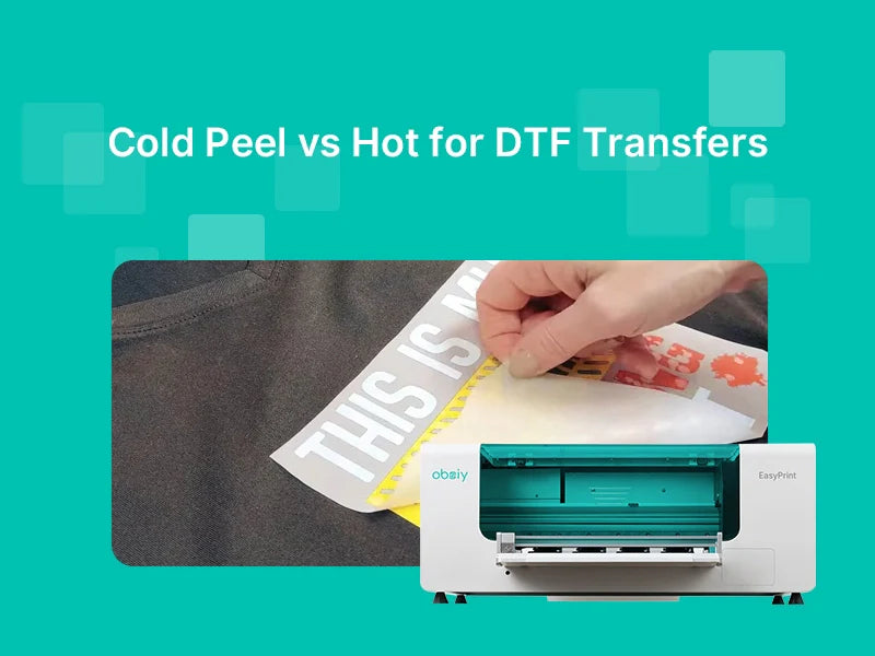 Cold Peel vs Hot for DTF Transfers