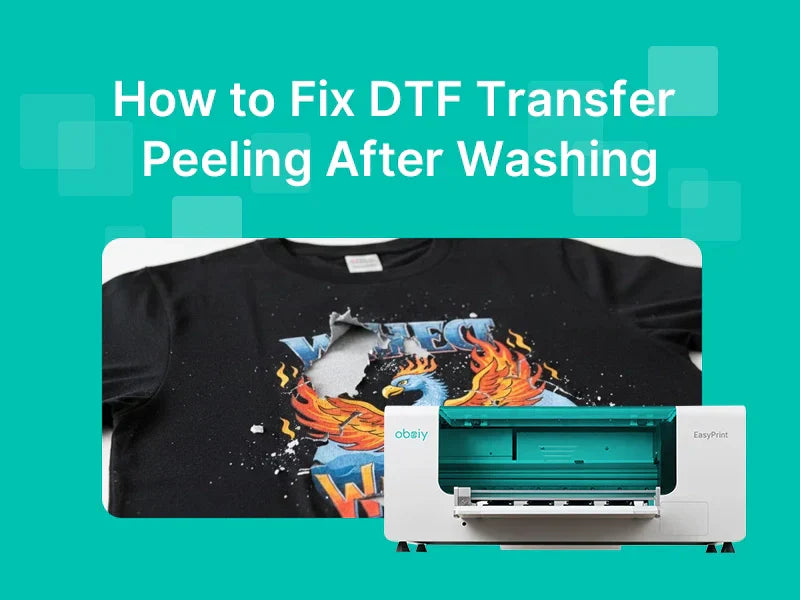 How to Fix DTF Transfer Peeling After Washing