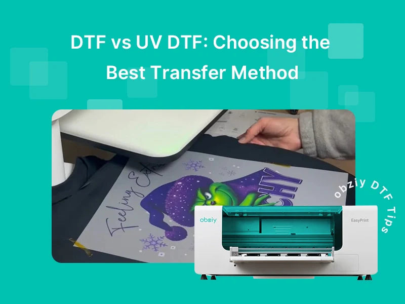 DTF vs UV DTF: Choosing the Best Transfer Method