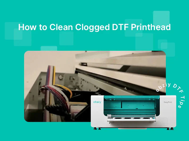 How to Clean Clogged DTF Printhead