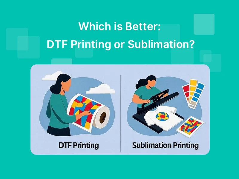 DTF vs Sublimation printing