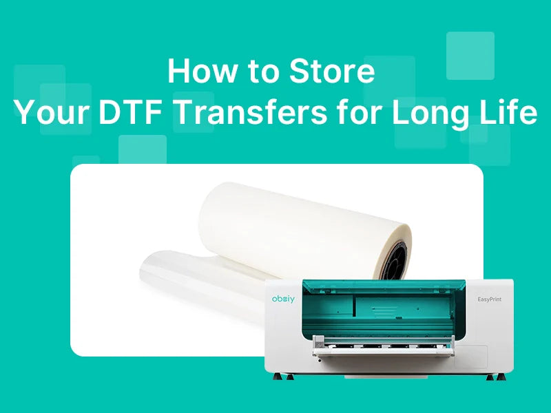 how to store DTF transfers