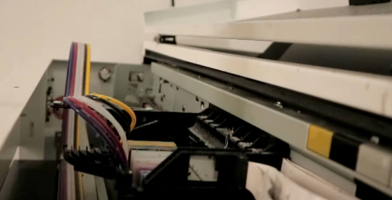 Unclog DTF printhead