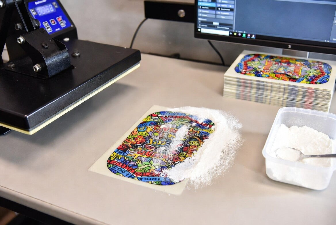 How to Cure DTF Powder