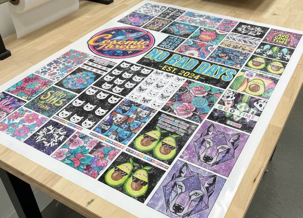 gang sheet for DTF printing