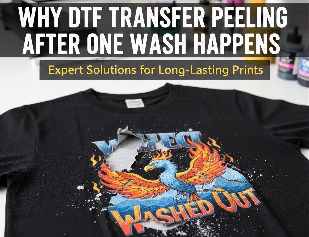 DTF Peeling After Washing