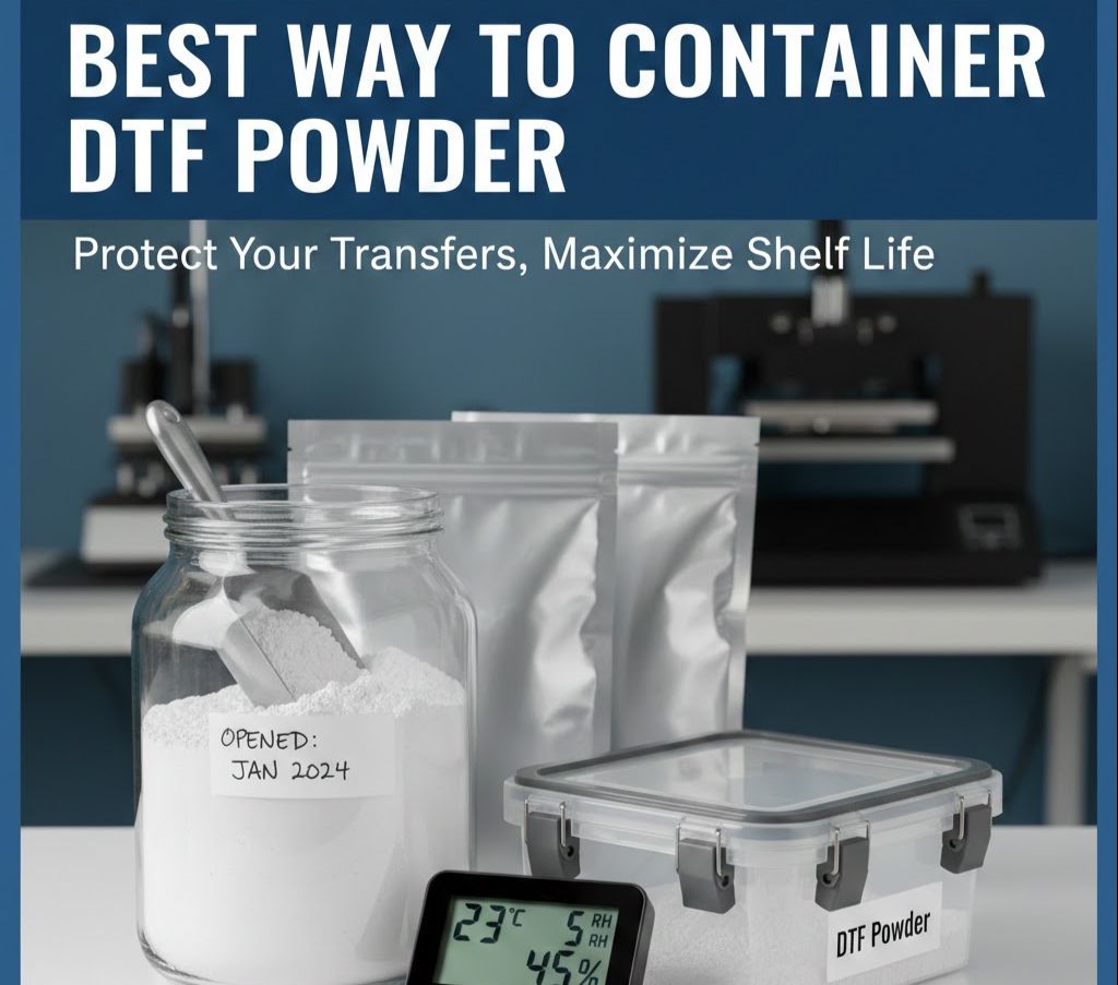 how to store DTF powder