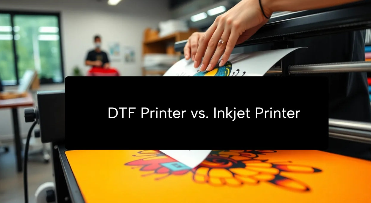 DTF Printer vs. Inkjet Printer