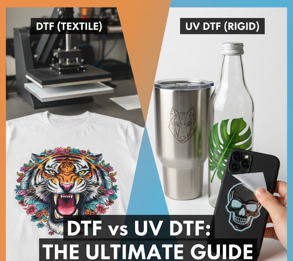 DTF vs UV DTF