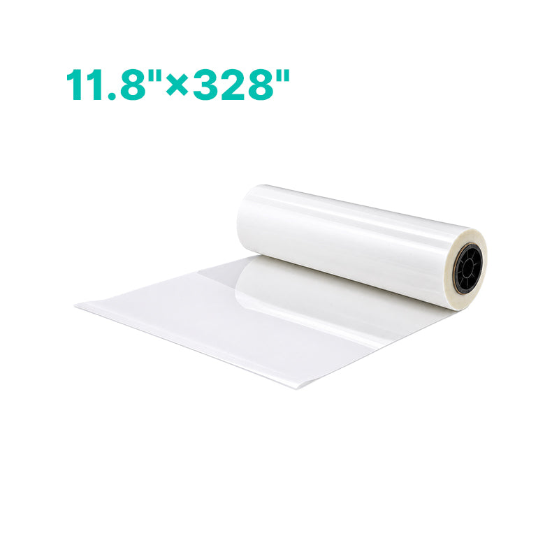 obziy DTF Transfer Film 11.8''*328 — Double-Sided Coated PET Film for DTF Printer