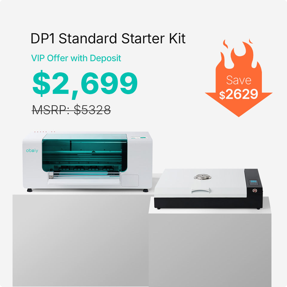 Obziy DP1 Series DTF Printer Reservation Deposit