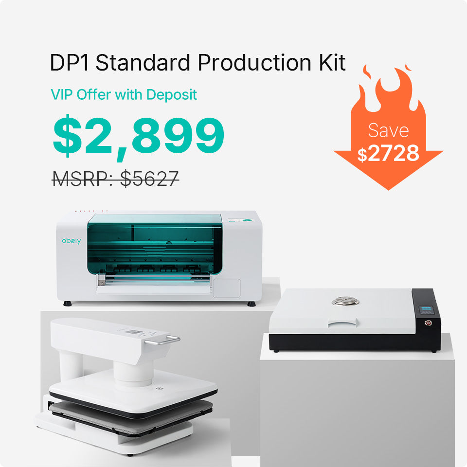 Obziy DP1 Series DTF Printer Reservation Deposit