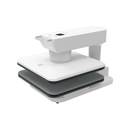 obziy AutoHP1 Auto Heat Press White 110V：Pre-set DTF/DTG Modes