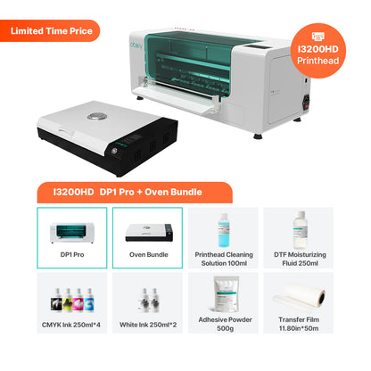 obziy DP1 Series: World's Fastest Single-Head 15" DTF Printer with 8-Pass Precision