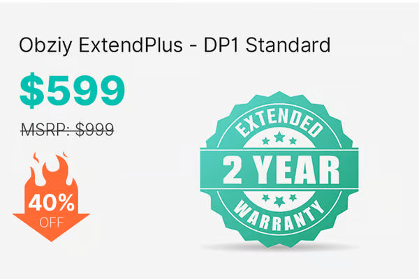Extend your DP1 Standard with 2 extra years of warranty