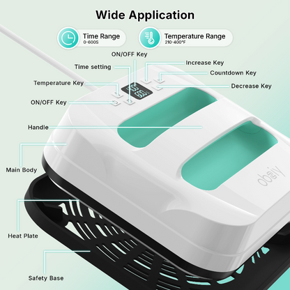 Pre-order obziy HP1 Heat Press — Commercial Grade DTF Heat Transfer Press Machine