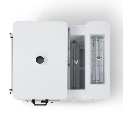 Obziy AutoShake1 DTF Oven with open doors on a white background